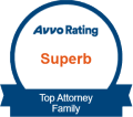 AVVO Rating Superb Top Attorney Family Law