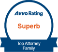 Avvo Rating | Superb | Top Attorney Family